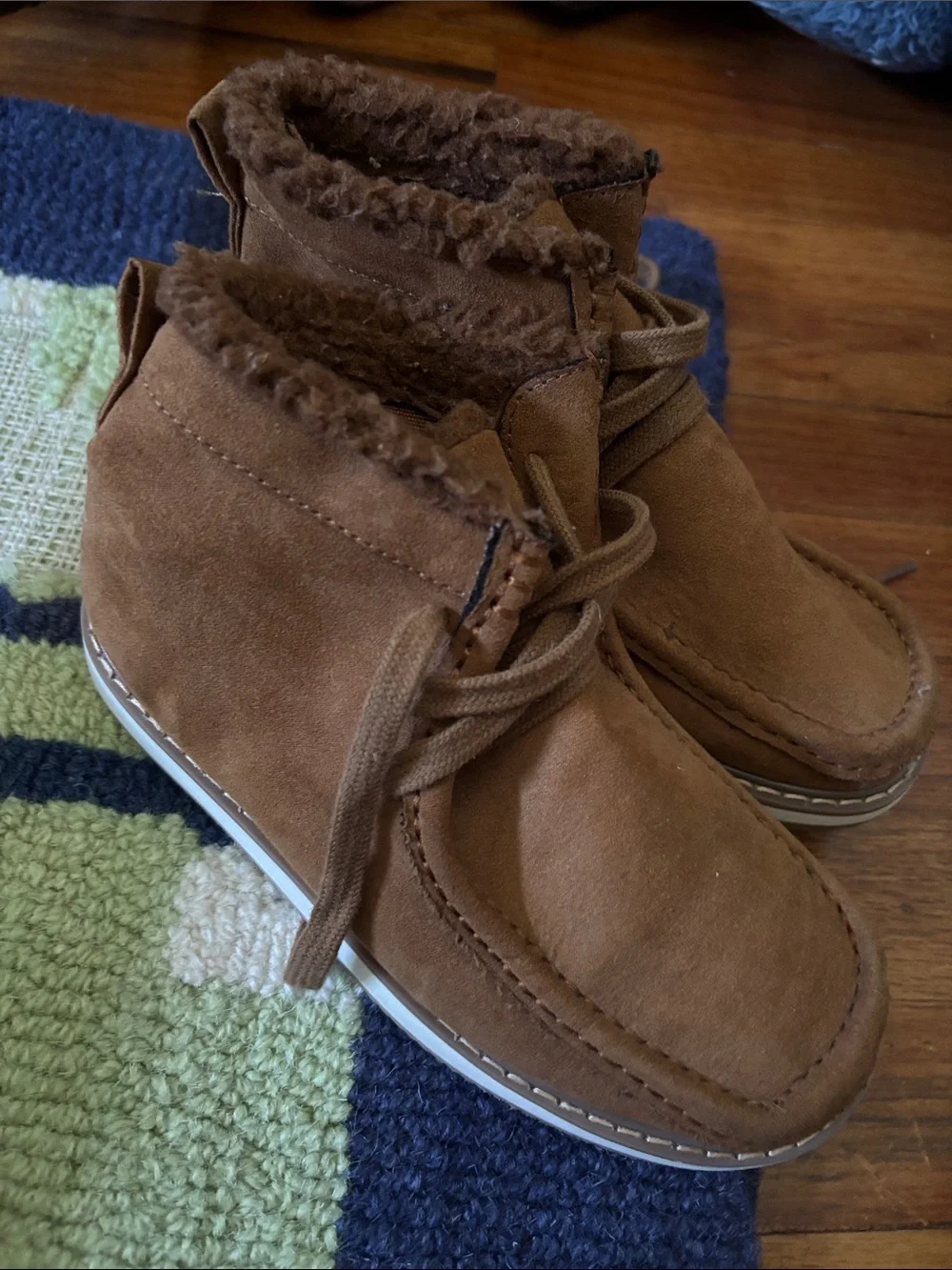 Gap Boy’s Brown Lace-Up Casual Boots